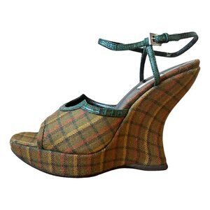 Prada Platform Wedges